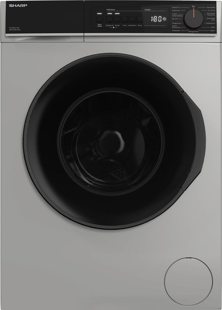 Sharp ES - PRO612SA - DE Waschmaschine 6kg EcoLogic AllergySmart AquaStop