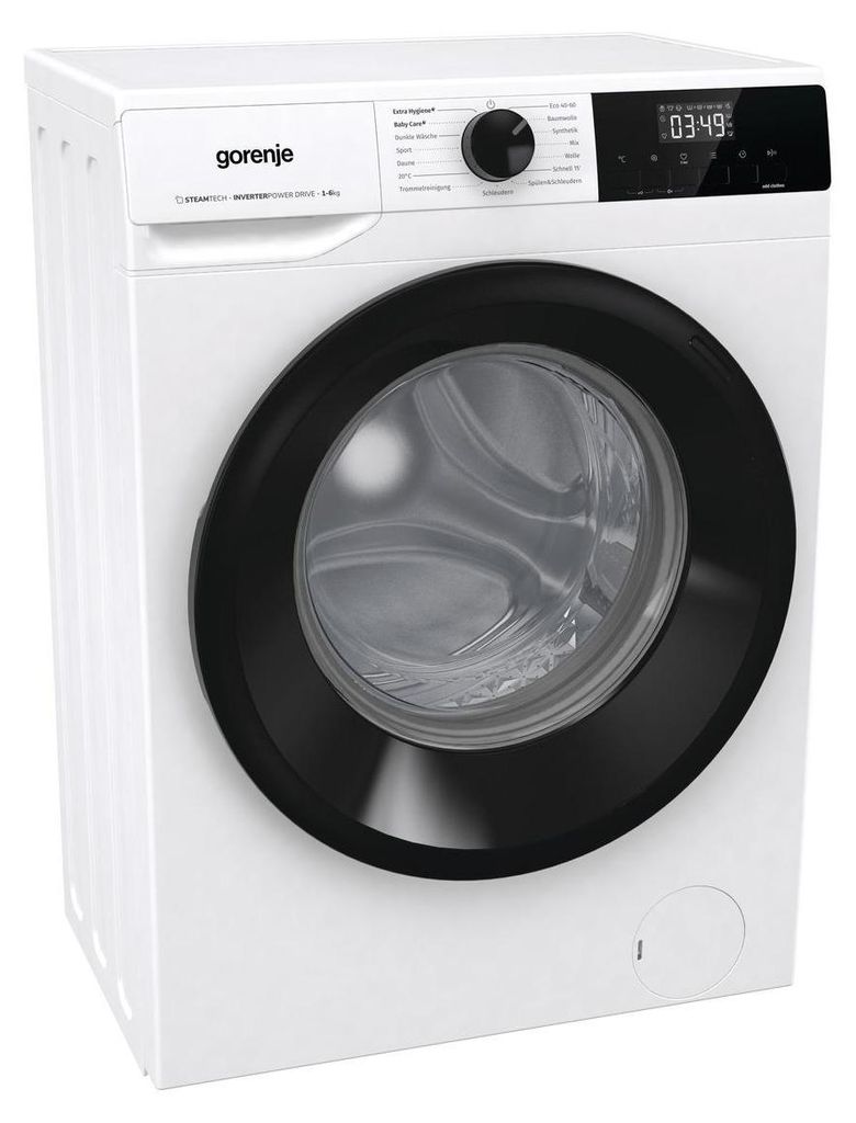 gorenje WNHPI64SAPS/DE Waschmaschine Frontlader 6 kg - 1400 U/min. - 15 Programme - AquaStop, Weiß