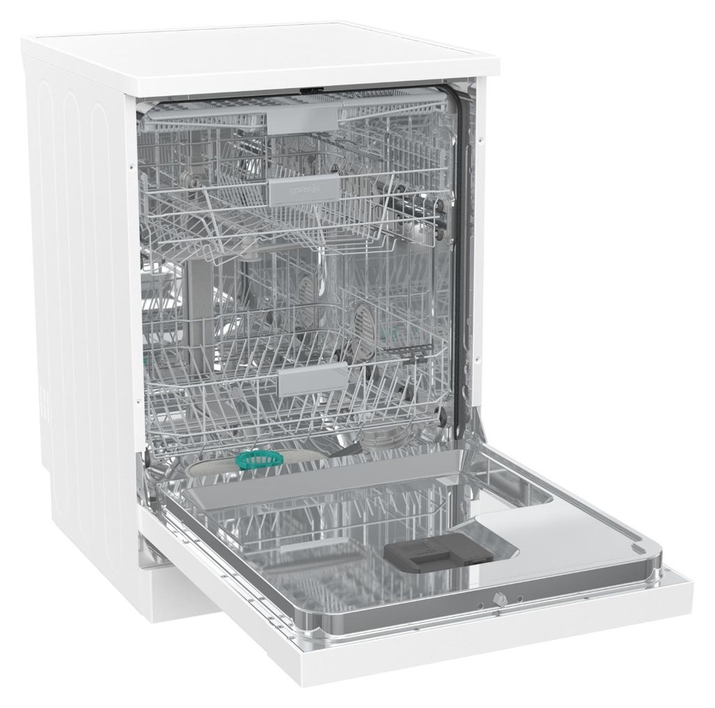 gorenje GS643C90W Geschirrspüler, freistehend, FlexUse, 16 Maßgedecke, 60 cm, weiß