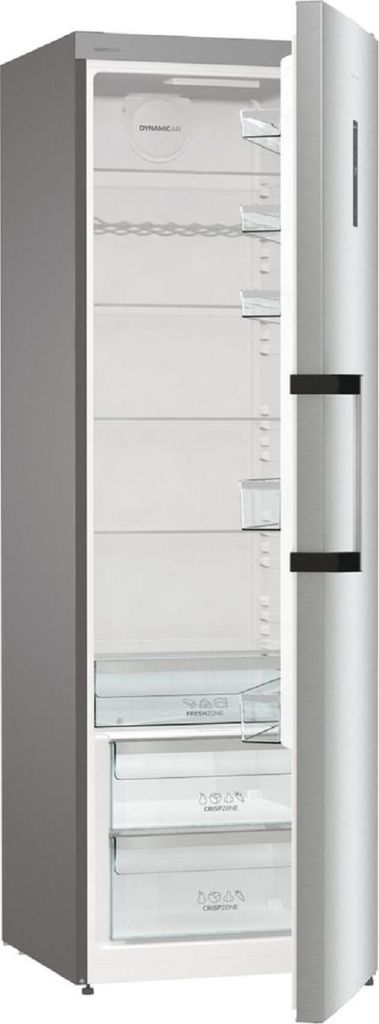 gorenje R619DAXL6 Kühlschrank ohne Gefrierfach, 398 Liter, Türanschlag wechselbar, Display, silber