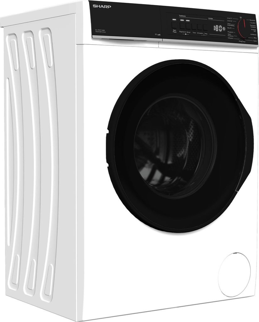 Sharp ES - PRO714WA - DE Waschmaschine 7kg AquaStop VeeZy App Dampftechnologie