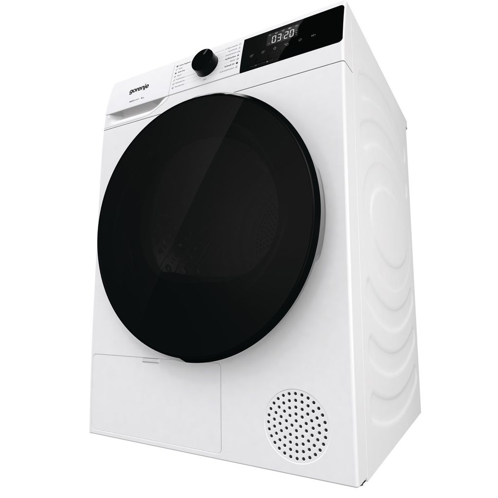 gorenje DHNA92/DE Wäschetrockner mit Wärmepumpe, TwinAir, Kindersicherung, freistehend, 9 kg