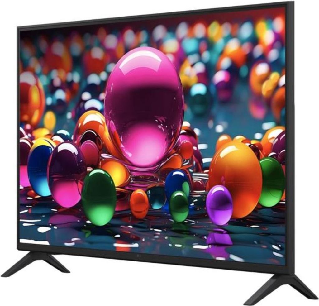 LG UHD AI 43UA75006LA 43 Zoll (109 cm) 4K Smart TV Active HDR webOS, Schwarz