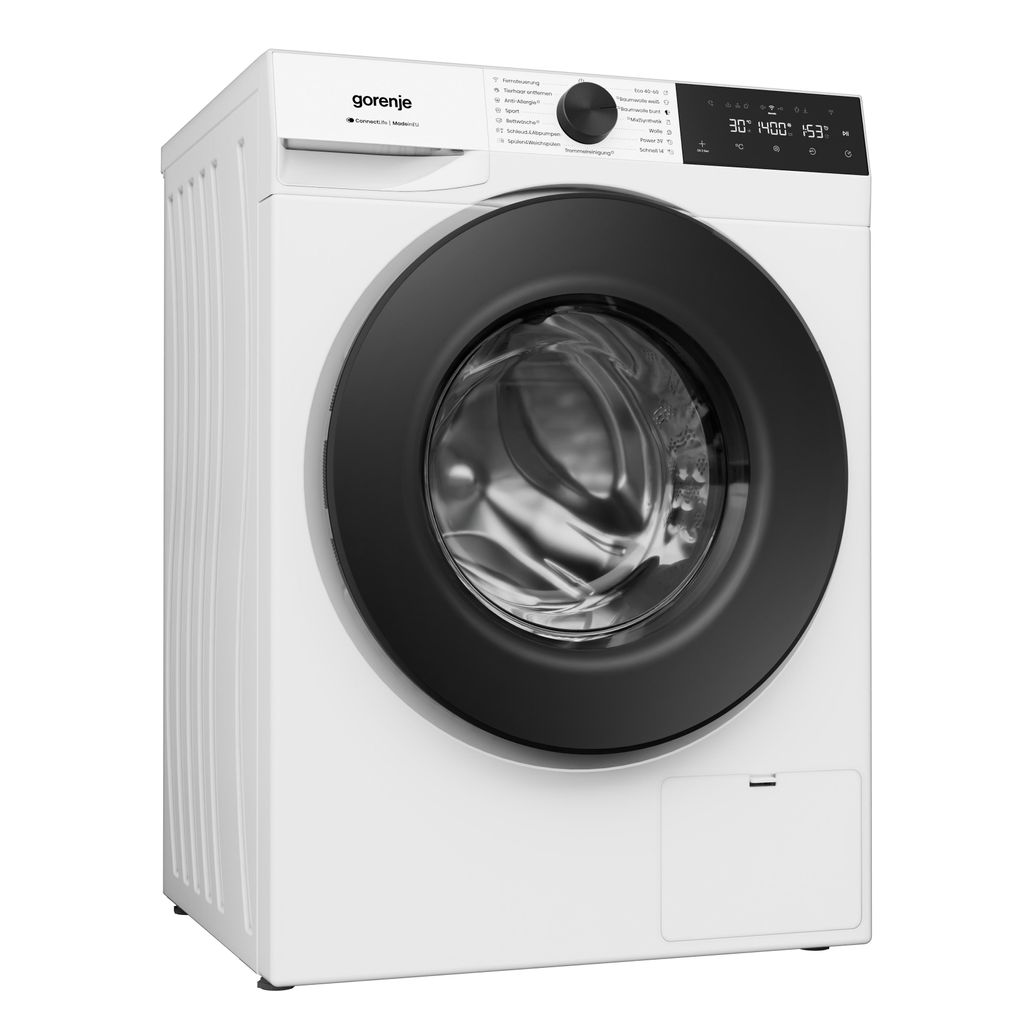 gorenje W5G474A2P1 Waschmaschine 7 kg Fassungsvermögen, 1400 U/min., WiFi - Funktion, AdaptTech, ConnectLife, UltraClean, Easydose, weiß