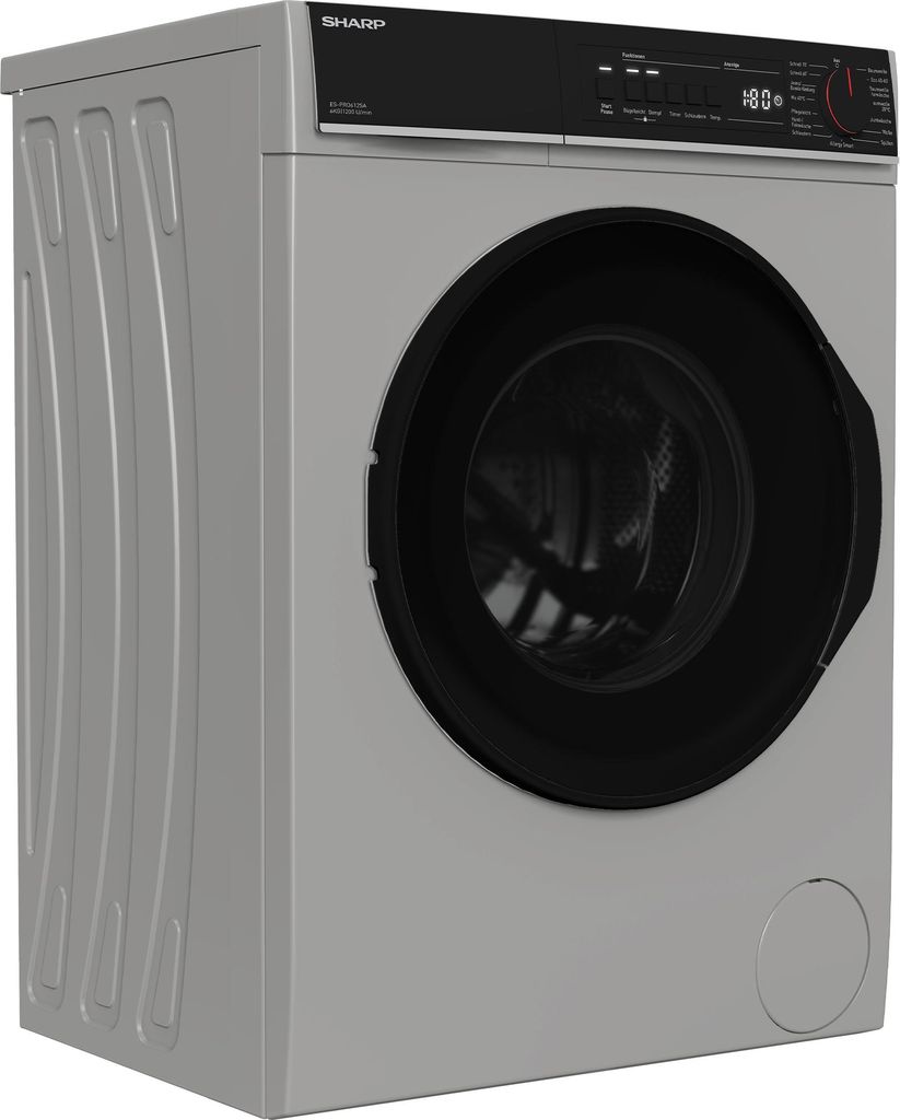 Sharp ES - PRO612SA - DE Waschmaschine 6kg EcoLogic AllergySmart AquaStop