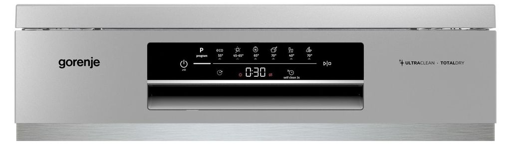 gorenje GS643C90X Geschirrspüler, freistehend, FlexUse, 16 Maßgedecke, 60 cm, silber