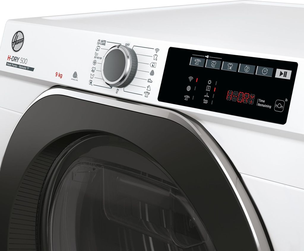 Hoover NDE H9A2TSBEXS - S Wärmepumpentrockner 9kg hOn - App Auto Care AquaVision