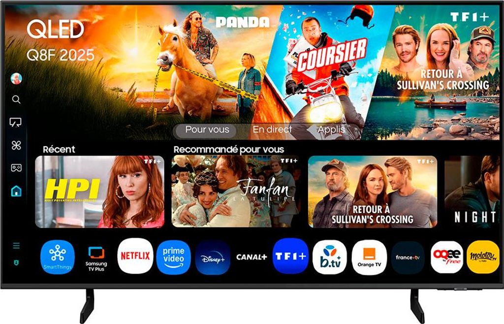 Samsung TQ65Q8FAAU, 165,1 cm (65"), 3840 x 2160 Pixel, QLED, Smart - TV, WLAN, Grau