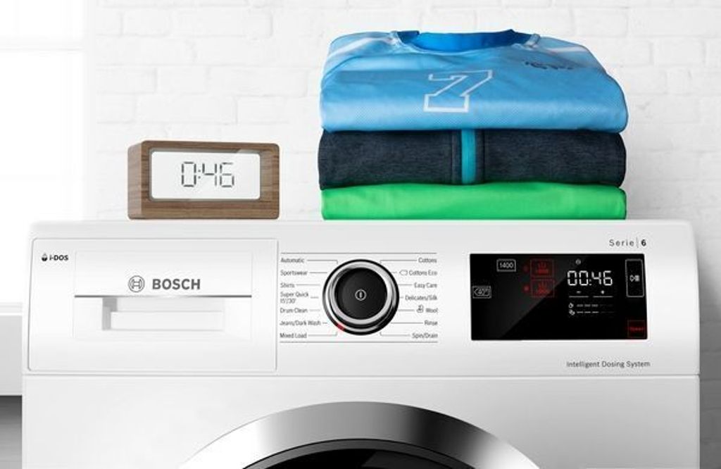 Bosch Serie 8 WGB244A40 washing machine, Frontlader, 9 kg, B, 69 dB, 1400 RPM, A