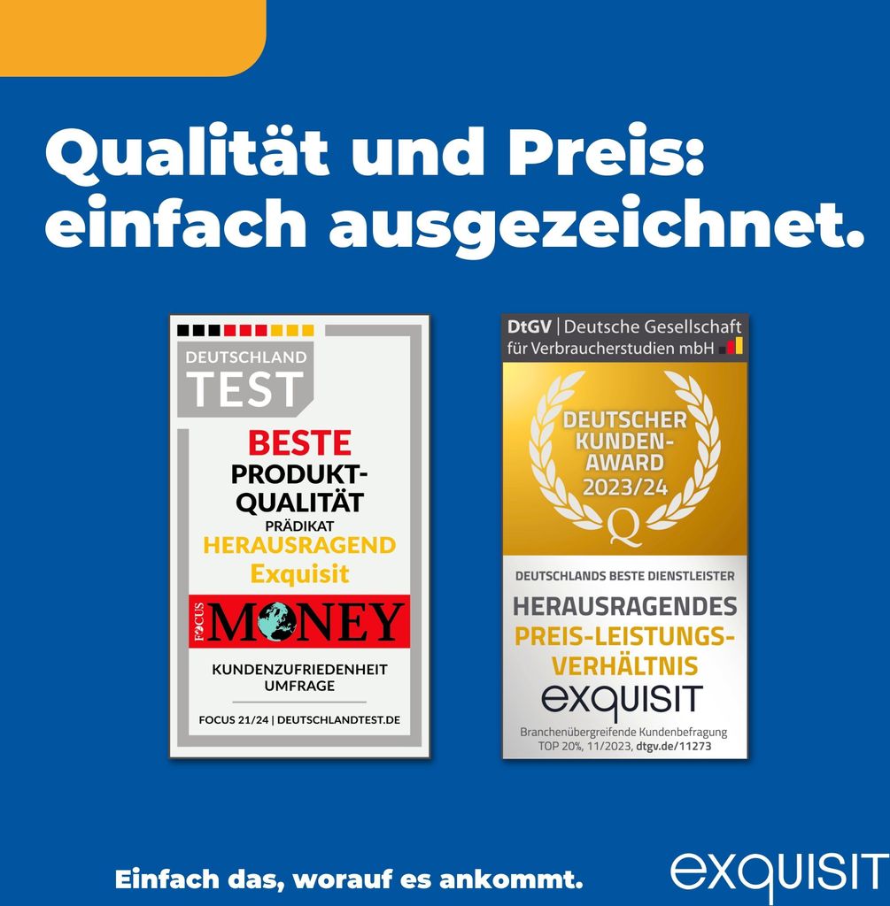 Exquisit Geschirrspüler GSP508 - 030D silber