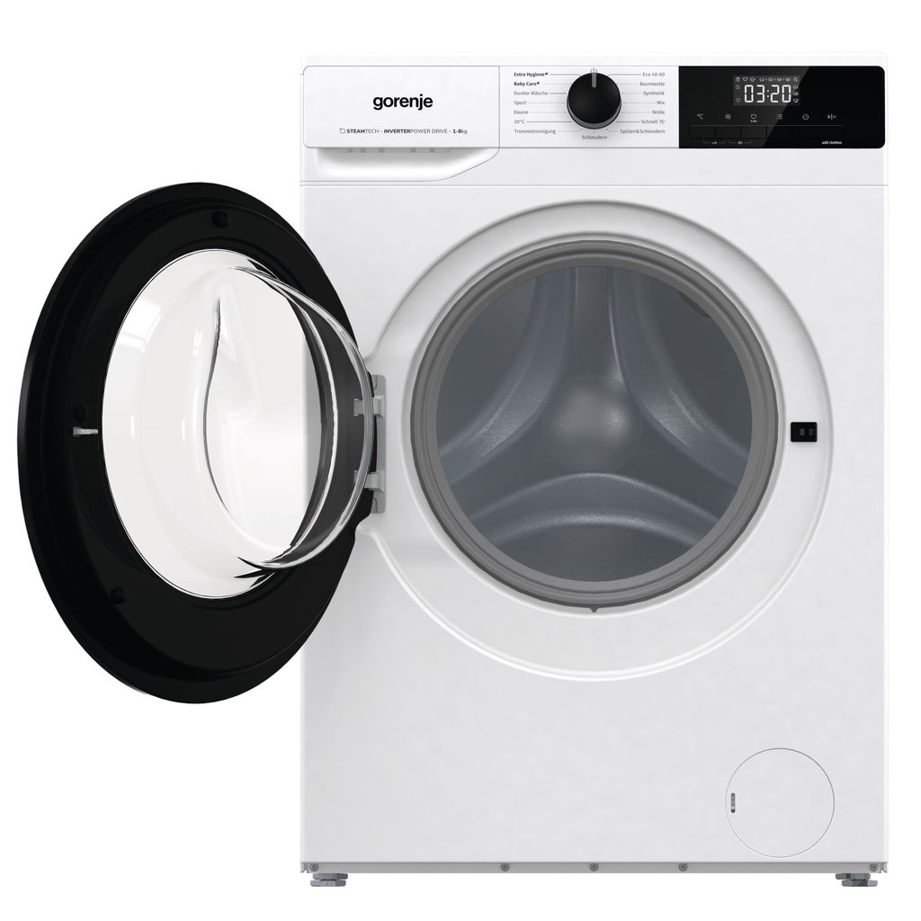 gorenje WNHPI84APS/DE Waschmaschine Frontlader 8 kg - 1400 U/min. - 15 Programme - AquaStop , Weiß
