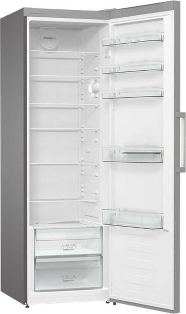 gorenje R619EES5 Kühlschrank Standgerät, 398 Liter, Türanschlag wechselbar , grau metallic