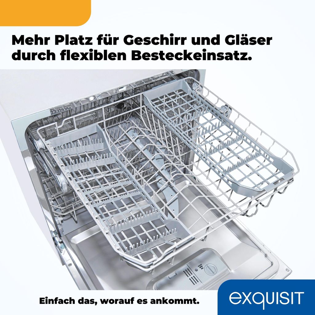 Exquisit Geschirrspüler GSP508 - 030D weiss