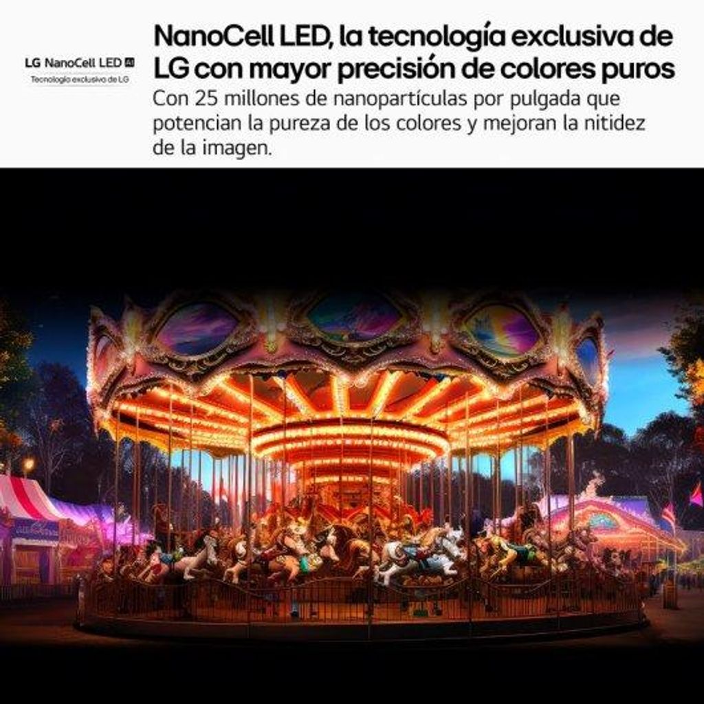 LG NanoCell AI 50NANO81A6A, 127 cm (50"), 3840 x 2160 Pixel, NanoCell, Smart - TV, WLAN, Schwarz