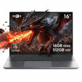 Blackview GamiBook 6, 16" AMD Ryzen 7 7735HS gaming laptop mit Tastaturschutzfolie Notebook, 16:10 FHD/16GB+512GB SSD/AMD Radeon 680M Graphics/Wifi 6