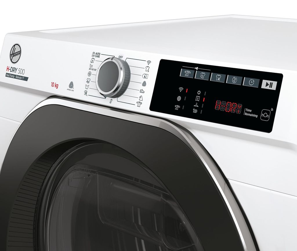 Hoover NDEH10A2TCBEXS - S Wärmepumpentrockner 10kg Smarte Bedienung AquaVision