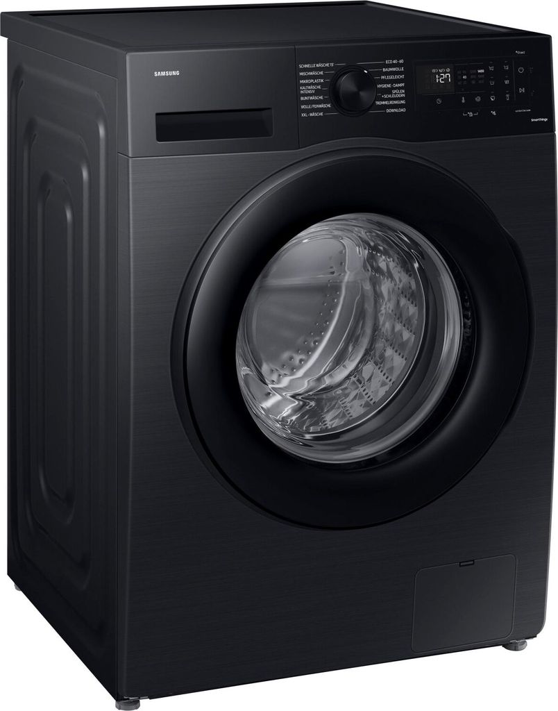 Samsung WW5000C, Waschmaschine, Ecobubble, SmartThings, Mikroplastik, 9kg, , WW90CGC04AABEG, Frontlader, 9 kg, B, 72 dB, 1400 RPM, A