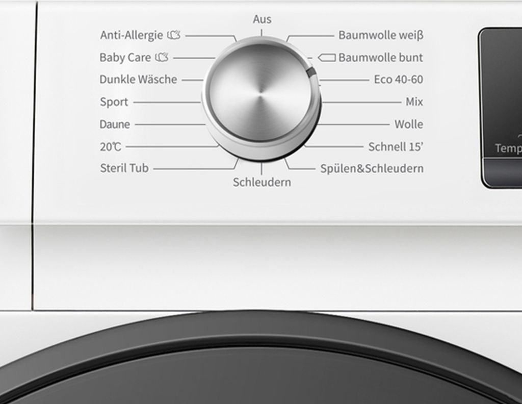 Hisense WFQA1214EVJM Waschmaschine Frontlader 12 kg - 1400 U/min. - 9 Programme - AquaStop, Weiß