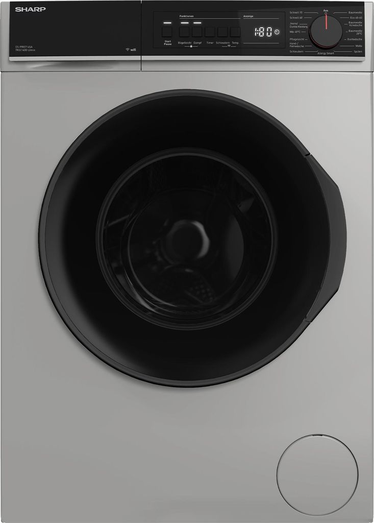 Sharp ES - PRO714SA - DE Waschmaschine 7kg VeeZy App AquaStop AllergySmart