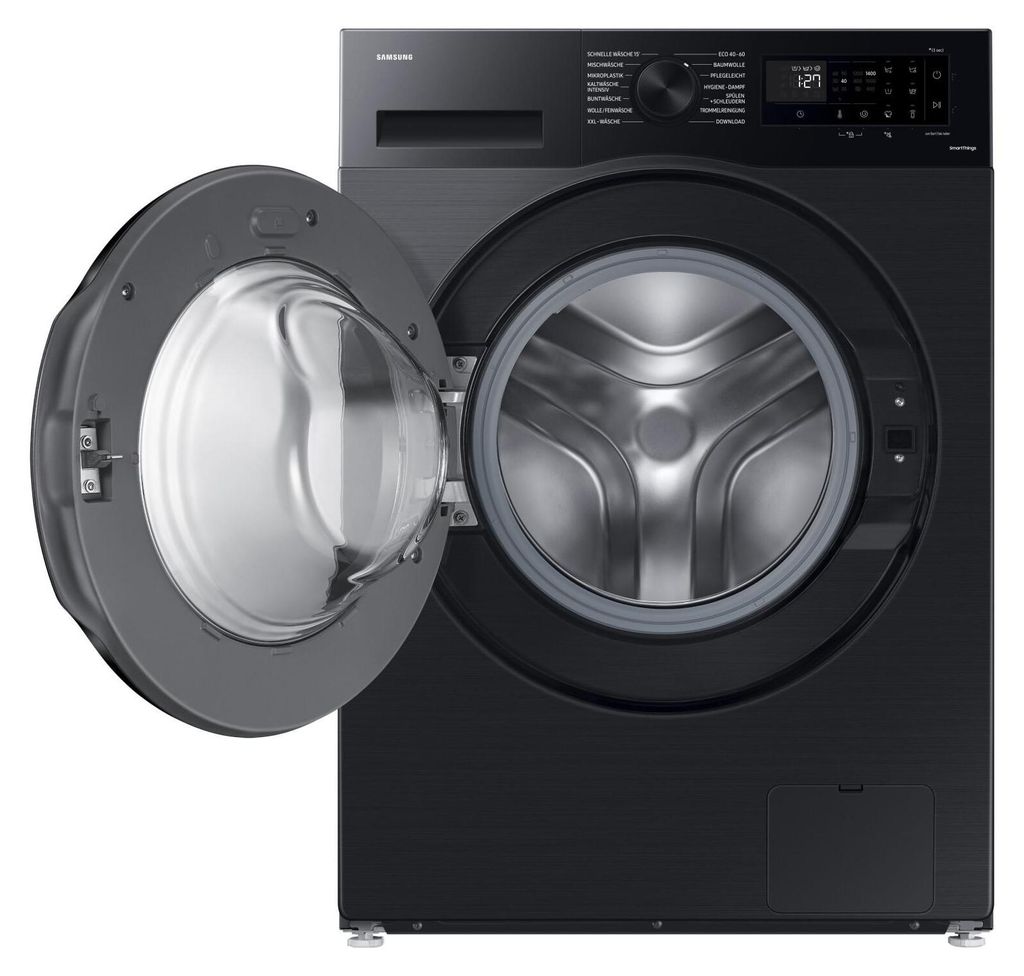 Samsung WW5000C, Waschmaschine, Ecobubble, SmartThings, Mikroplastik, 9kg, , WW90CGC04AABEG, Frontlader, 9 kg, B, 72 dB, 1400 RPM, A