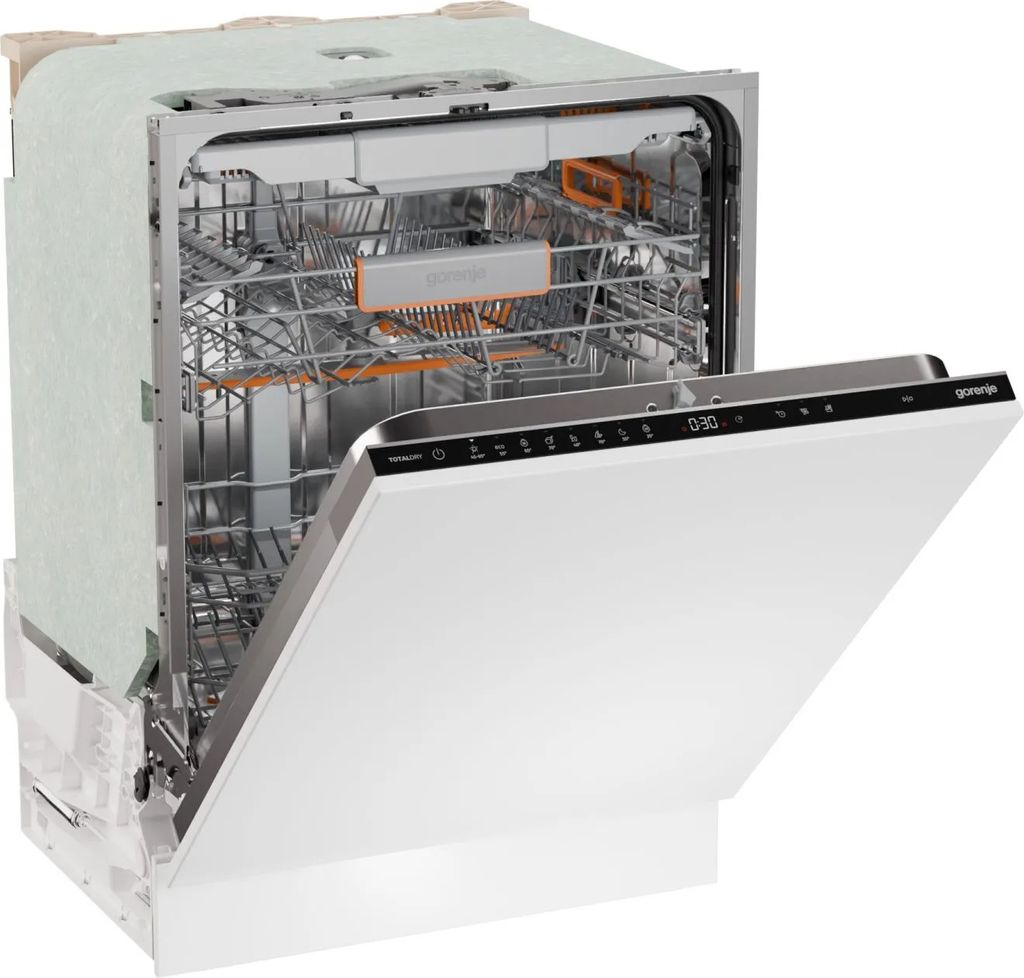 gorenje GV663A66 Geschirrspüler, vollintegrierbar, Standardgröße (60 cm), 16 Maßgedecke