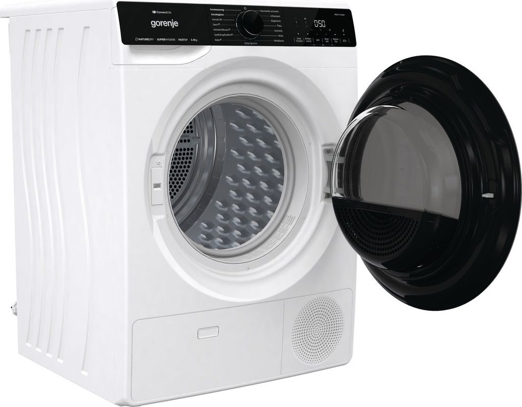 gorenje DPNA93W Wärmepumpentrockner Wäschetrockner, 9 kg, NatureDry, Autodrain