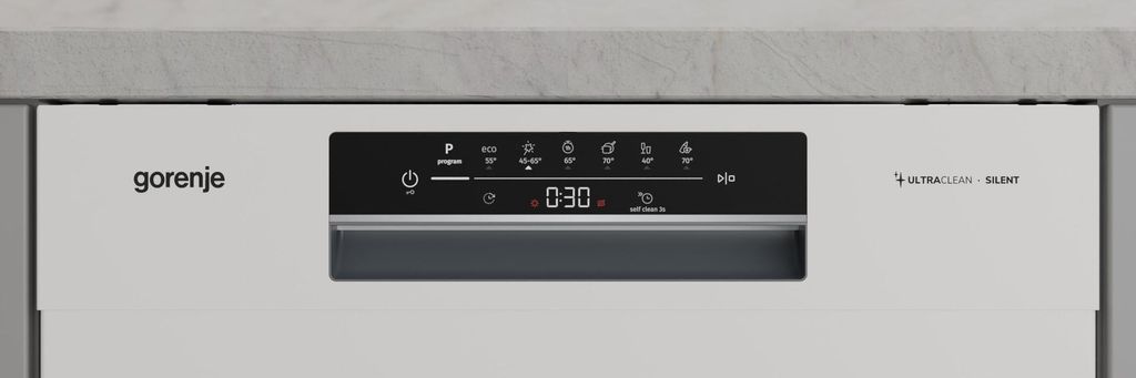 gorenje GU642D90W Geschirrspüler, unterbaufähig, 60cm, TotalAquaStop, Weiß