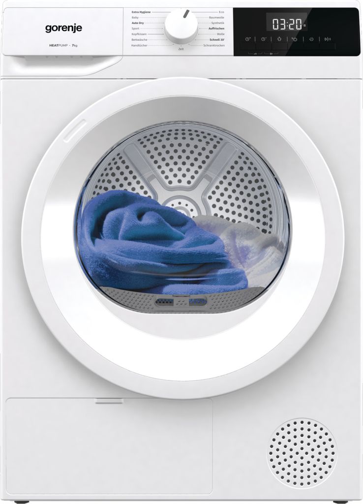 gorenje DHNE72 Wärmepumpentrockner, 7 kg, 15 Programme