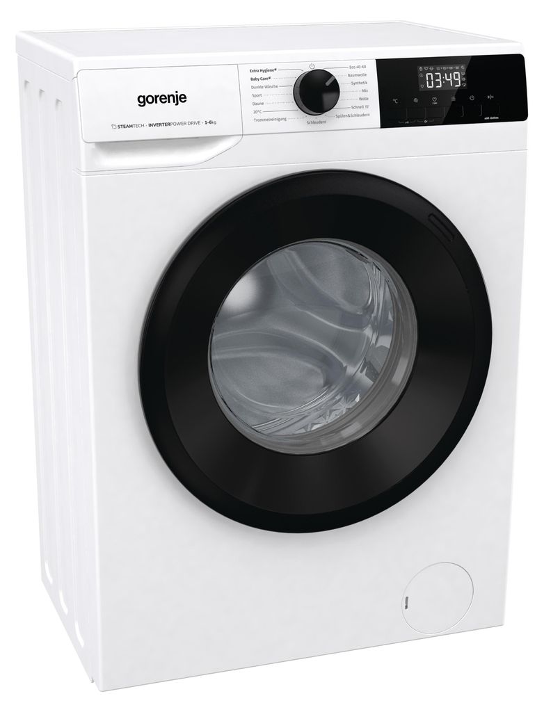gorenje WNHPI64SAPS/DE Waschmaschine Frontlader 6 kg - 1400 U/min. - 15 Programme - AquaStop, Weiß