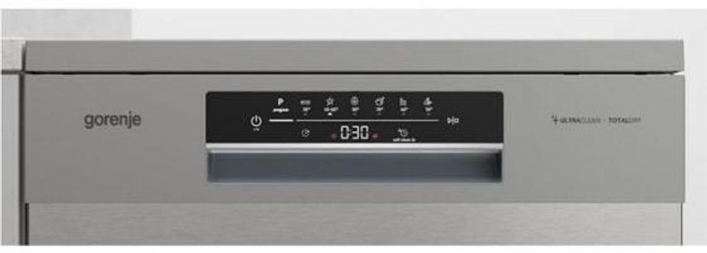 gorenje GS643C90X Geschirrspüler, freistehend, FlexUse, 16 Maßgedecke, 60 cm, silber