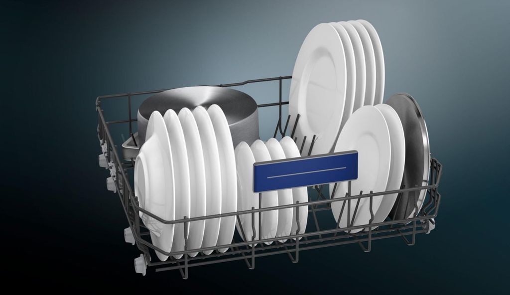 Siemens iQ300 SN23EC03ME, Freistehend, Standardgröße (60 cm), Schwarz, Edelstahl, Schwarz, Tasten, 1,75 m