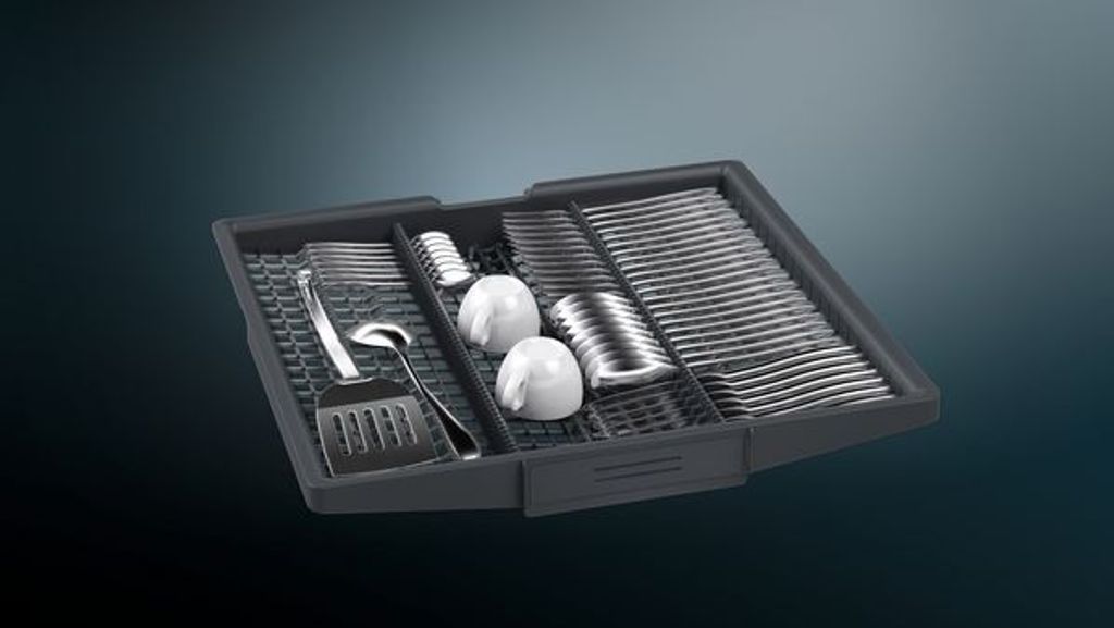 Siemens iQ300 SN23EC03ME, Freistehend, Standardgröße (60 cm), Schwarz, Edelstahl, Schwarz, Tasten, 1,75 m