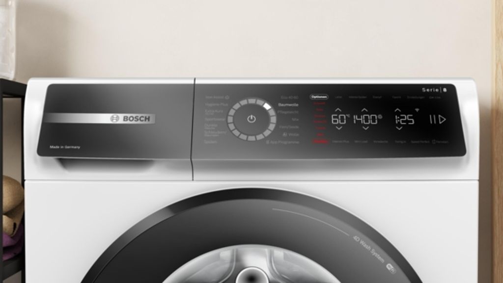 Bosch WGB244071 Waschmaschine Serie 8 1400 U/min. 9kg Iron Assist