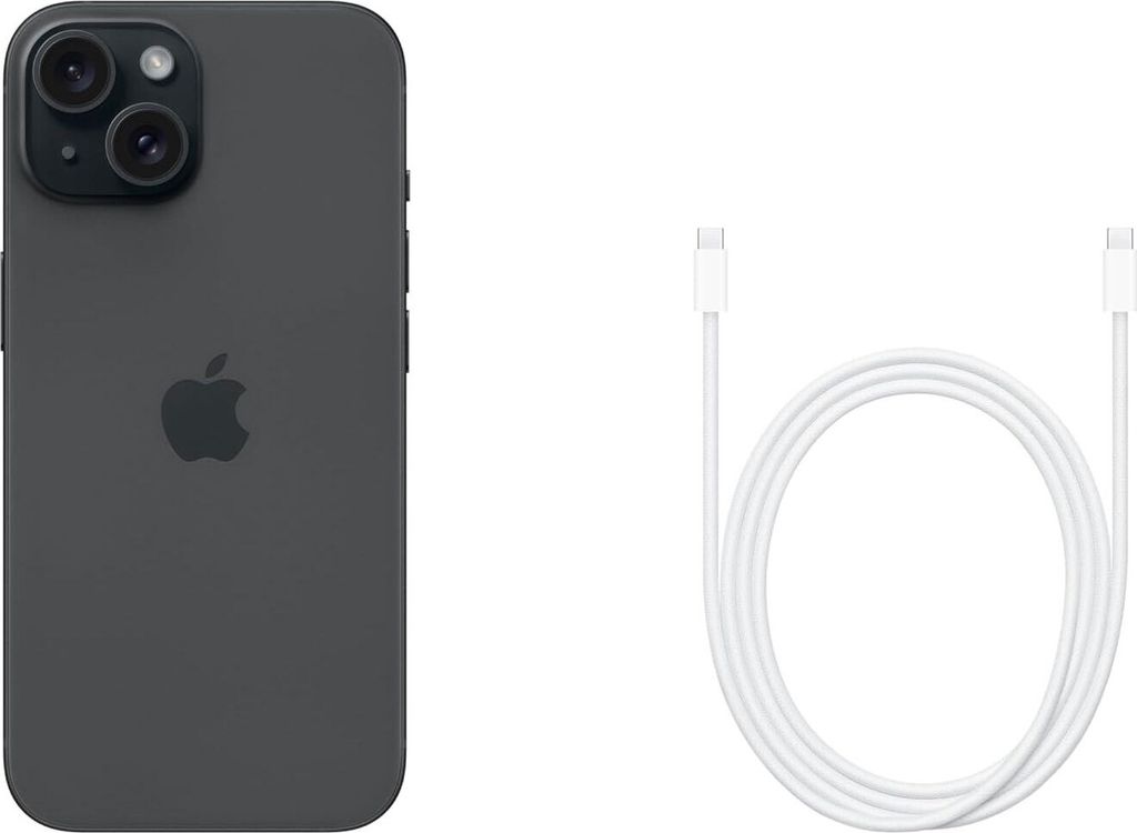Apple iPhone 15 128 GB schwarz