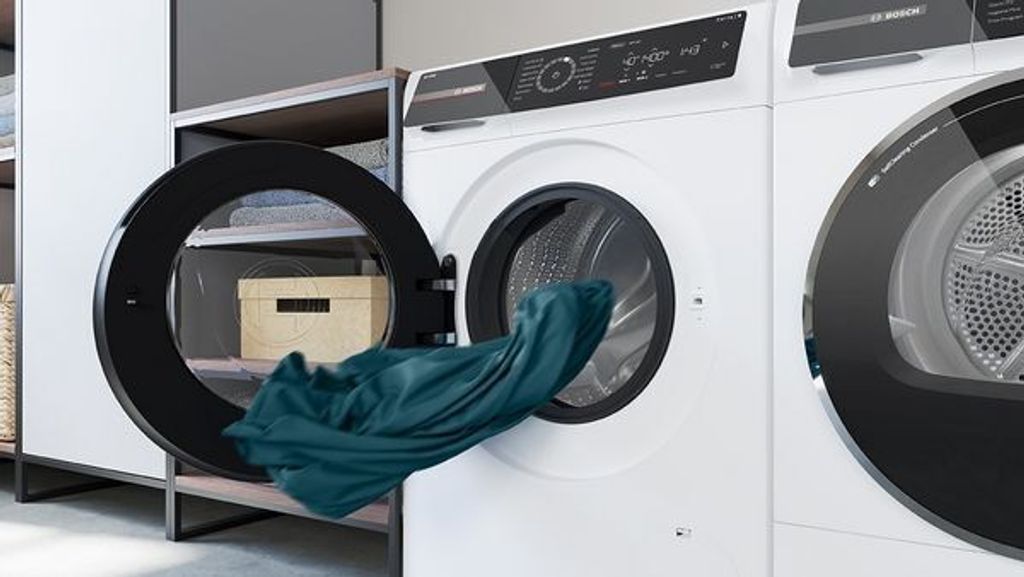 Bosch Serie 8 WGB244A40 washing machine, Frontlader, 9 kg, B, 69 dB, 1400 RPM, A