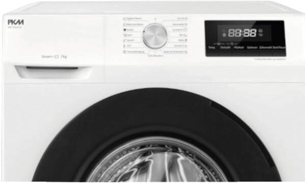 PKM WA7 - ES1415E, Frontlader, 7 kg, B, 76 dB, 1400 RPM, A