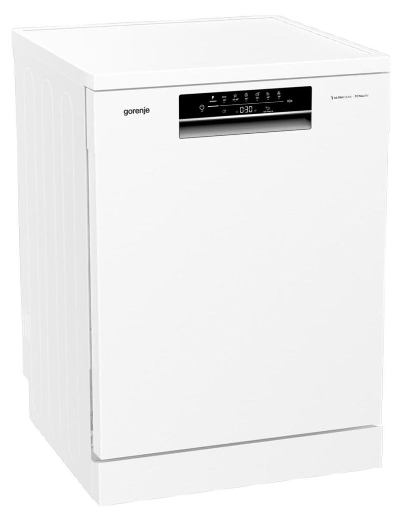 gorenje GS643C90W Geschirrspüler, freistehend, FlexUse, 16 Maßgedecke, 60 cm, weiß