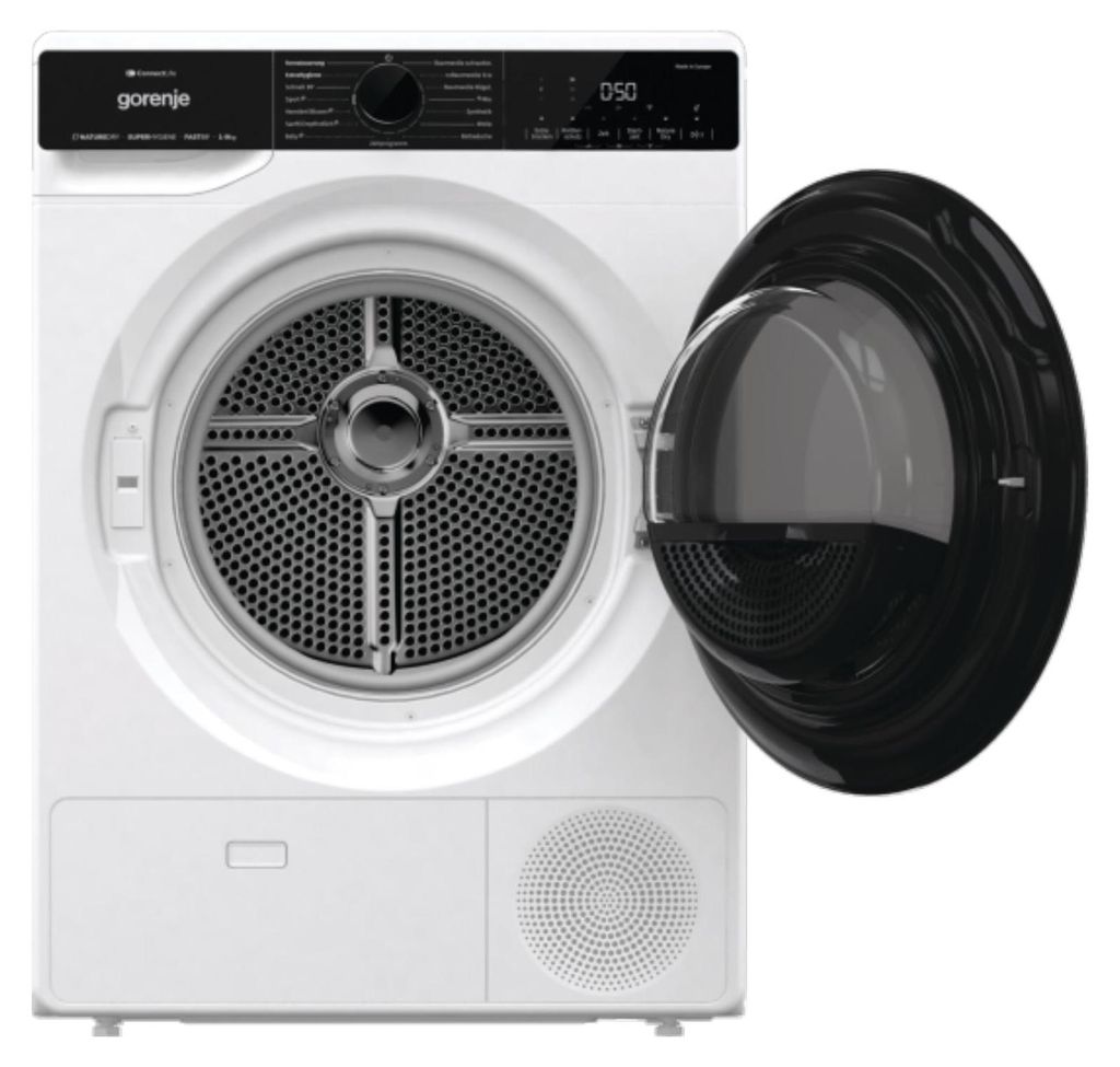 gorenje DPNA93W Wärmepumpentrockner Wäschetrockner, 9 kg, NatureDry, Autodrain