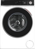 Sharp ES - NFA816BW1NA - DE Waschmaschine (8 kg, EEK A, 1600 U/min.), (Inverter Motor, AquaStop), Weiß
