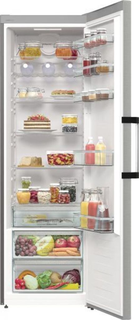 gorenje R619DAXL6 Kühlschrank ohne Gefrierfach, 398 Liter, Türanschlag wechselbar, Display, silber