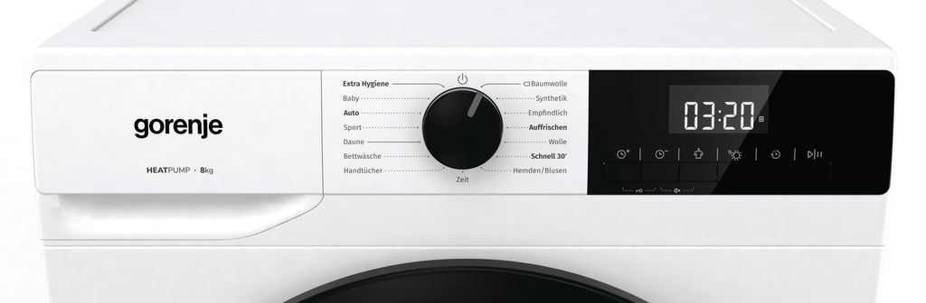 gorenje DHNE83 Wärmepumpentrockner, freistehend, 8 kg