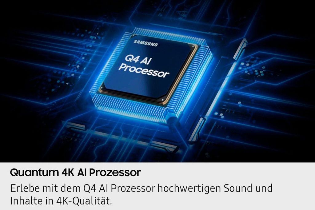 Samsung Q7F 50" QLED 4K Vision AI Smart TV (2025), 127 cm (50"), 3840 x 2160 Pixel, QLED, Smart - TV, WLAN, Schwarz