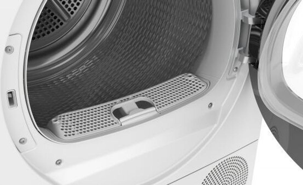 Bosch Serie 4 WTH83V03, Freistehend, Frontlader, Kondensation, Weiß, Drehregler, Rechts