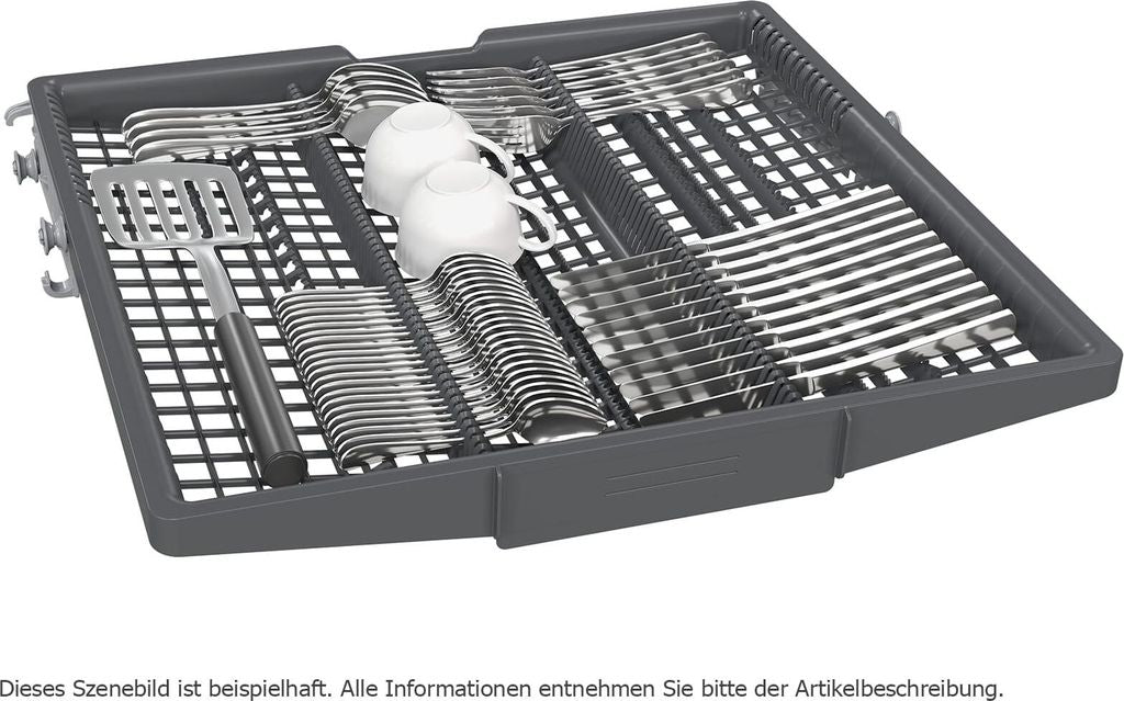 Siemens iQ300 SX73EX22CE, Voll integriert, Standardgröße (60 cm), Schwarz, Tasten, 1,75 m, 1,65 m