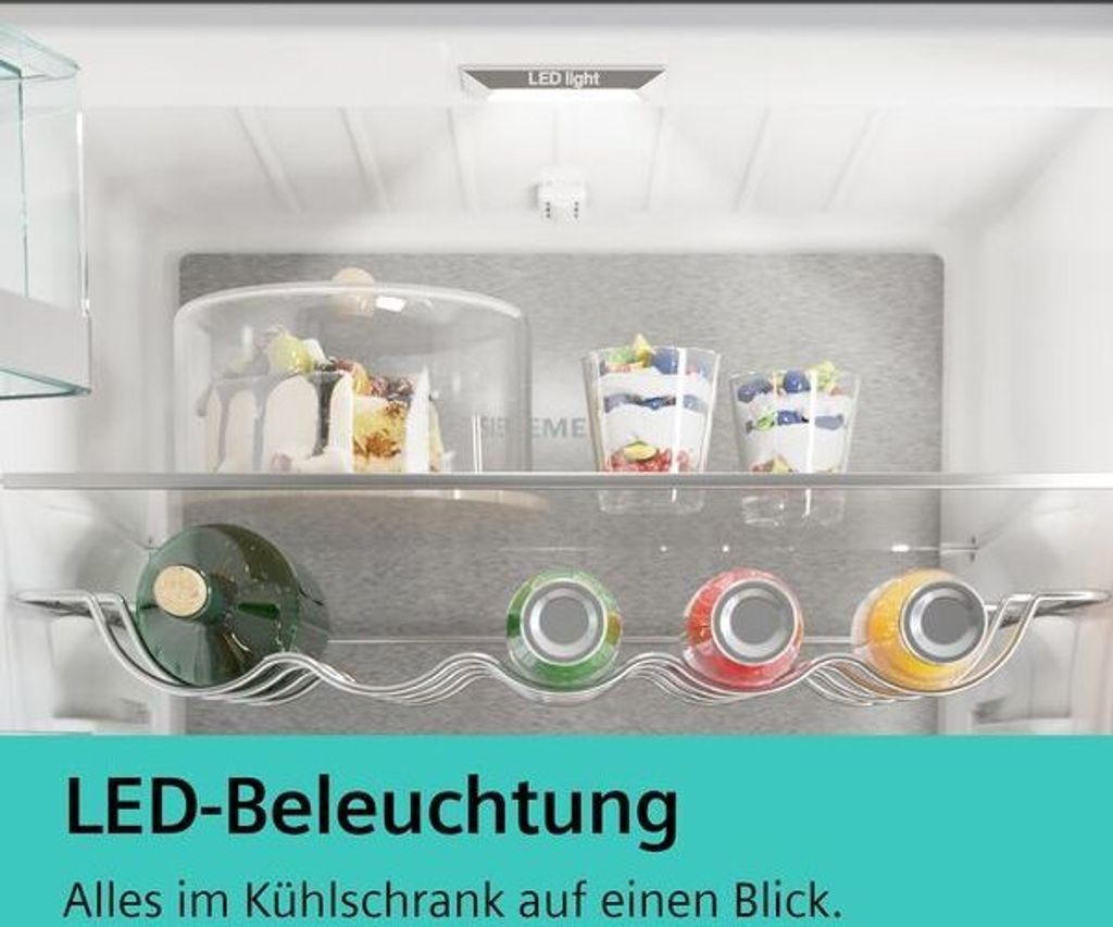 Siemens iQ700 KI51FADE0, 220 l, SN - T, 37 dB, E, Weiß