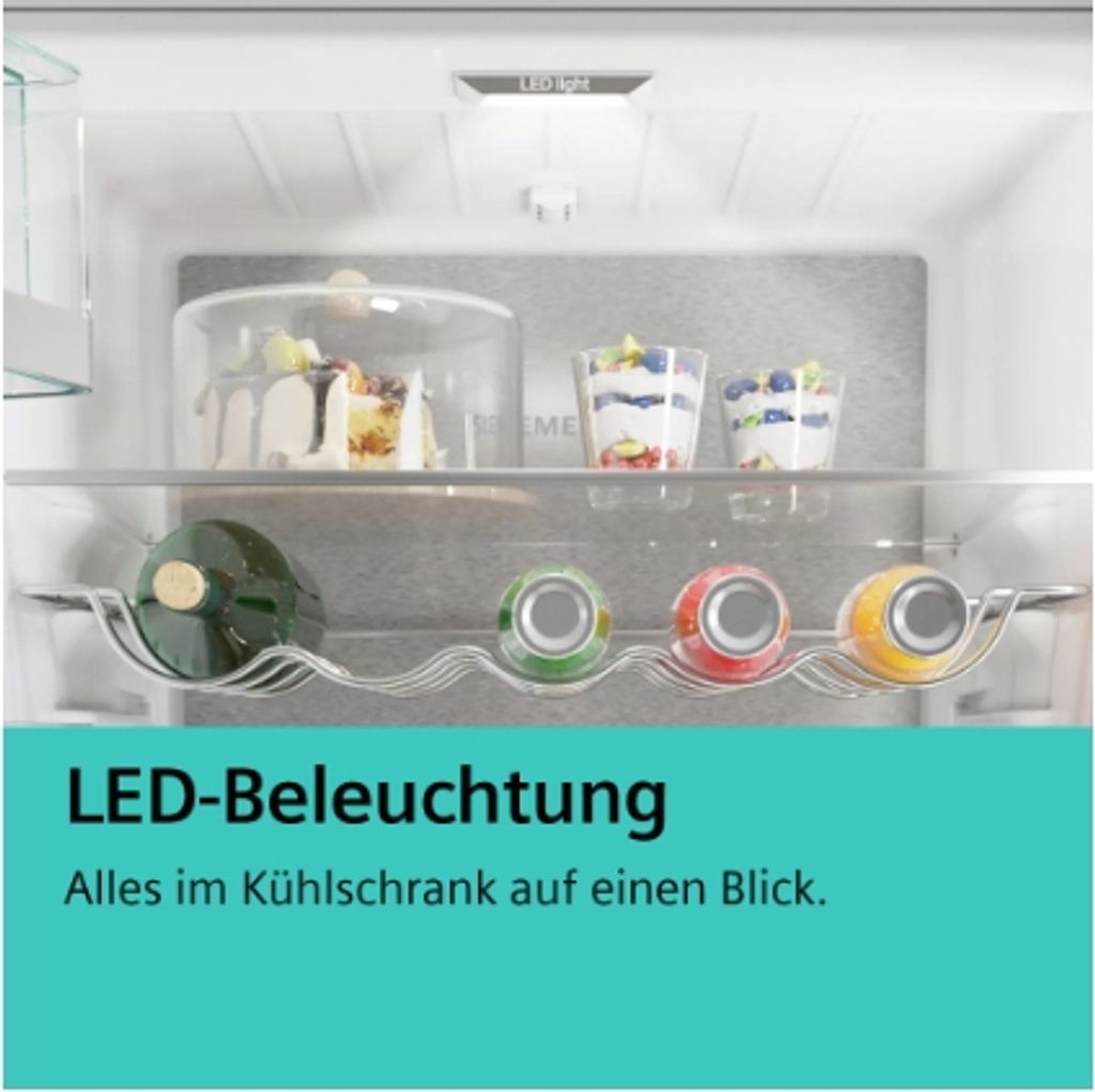 Siemens iQ700 KI51FADE0, 220 l, SN - T, 37 dB, E, Weiß
