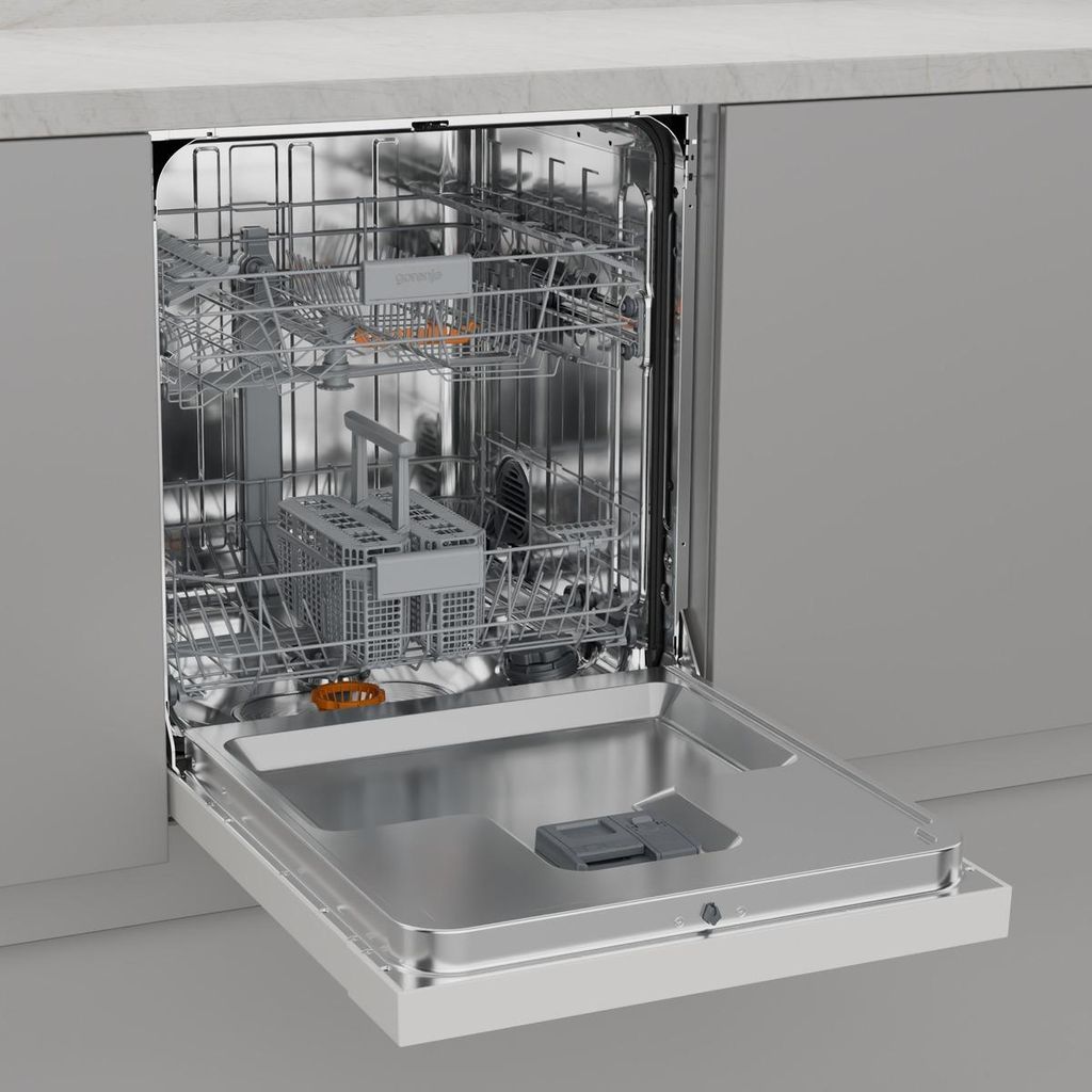 gorenje GU642D90W Geschirrspüler, unterbaufähig, 60cm, TotalAquaStop, Weiß