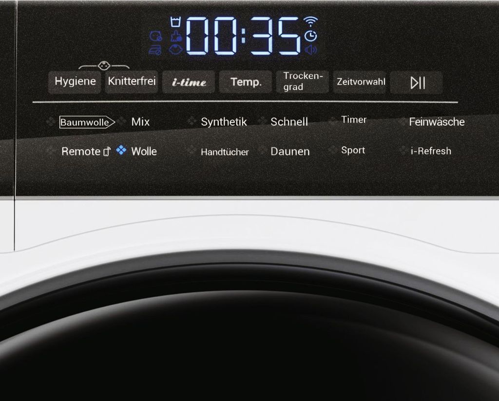 Haier HD90 - A3TEAM5 Wärmepumpentrockner hOn - App 9kg I - Refresh Startzeitvorwahl