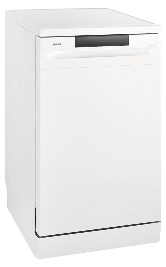 gorenje GS520E15W Freistehender Geschirrspüler 45cm Weiß - 9 Maßgedecke - 4 Programme - Besteckkorb - Edelstahlbottich - AquaStop - Selbstreinigender Filter - 3 in 1 - Funktion