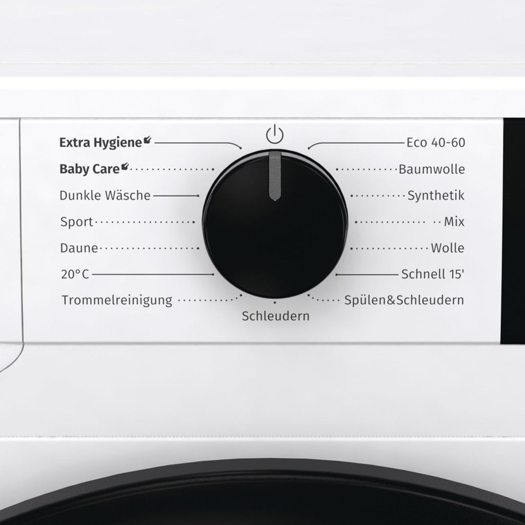gorenje WNHEI74SAPS/DE Waschmaschine - Freistehend - Frontlader 7 kg Fassungsvermögen - 1400 U/min. - AquaStop - Weiß - 15 Programme